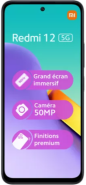 Xiaomi Redmi 12 5G noir 128Go
